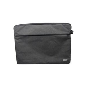 Acer Laptop Sleeve Case Gray Zippered Padded Pouch Bag